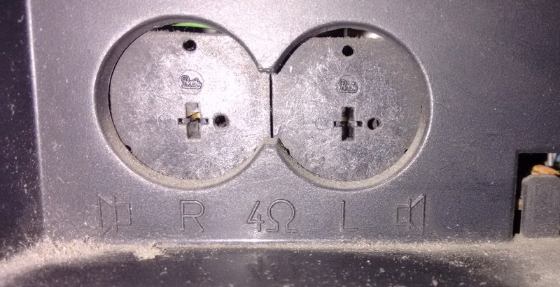Speaker con impendenza 4 OHMMMMMMM